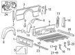 2014 Ford F-250 Super Duty Floor Pan Diagram - BC3Z-9911215-B