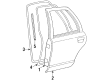 1998 Ford Crown Victoria Weather Strip Diagram - F5AZ54253A10C