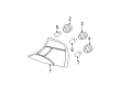 2004 Mercury Mountaineer Light Socket Diagram - F6DZ-13411-A