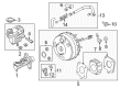 Ford Taurus Brake Booster Vacuum Hose Diagram - FG1Z-9C490-F