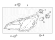 2020 Ford EcoSport Side Marker Light Diagram - GN1Z-13200-AE