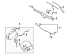 2007 Lincoln Mark LT Windshield Wiper Diagram - 9L3Z-17527-A