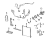 Ford Explorer Radiator Support Diagram - 1L2Z-16152-AA