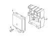 Ford Edge Parking Assist Distance Sensor Diagram - EM2Z-14C689-A