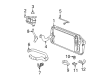 2003 Ford Expedition Radiator Support Diagram - 5L1Z-16138-A