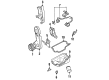 1996 Ford Ranger Timing Cover Diagram - F67Z-6019-AB