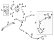 Ford Taurus Power Steering Reservoir Diagram - AG1Z-3E764-A