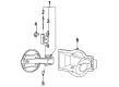 Ford Windstar Fuel Filler Housing Diagram - F58Z1627936A