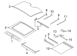 Lincoln Sunroof Diagram - GD9Z-54500A18-C