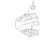 2006 Ford F-150 Center Console Base Diagram - 4L3Z-15045A36-CAA