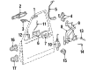 1999 Lincoln Town Car Door Lock Actuator Motor Diagram - XW1Z-14A626-AA