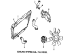 1986 Ford E-350 Econoline Fan Blade Diagram - E4TZ-8600-C