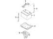 1995 Ford Aspire Battery Cable Diagram - F4BZ14300B