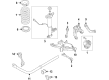 Lincoln Continental Rear Crossmember Diagram - G3GZ-5035-B