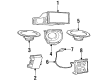 1997 Ford Crown Victoria Antenna Cable Diagram - F7AZ18812CA