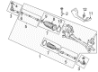 Ford Escape Rack And Pinion Diagram - HV6Z-3504-FF