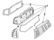 1989 Ford Taurus Back Up Light Diagram - E9DZ13450A