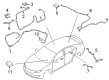 Lincoln Antenna Cable Diagram - DP5Z-18812-G