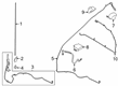 2018 Ford F-150 Antenna Cable Diagram - JL3Z-18812-AC