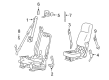 2007 Ford F-150 Seat Belt Diagram - 7L3Z-18611B09-AA