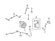 Ford Fusion Power Steering Reservoir Diagram - 6E5Z-3A697-A