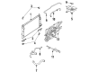 1996 Ford Contour Cooling Fan Assembly Diagram - F8RZ-8C607-KA