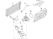 2020 Ford F-150 Cooling Fan Assembly Diagram - JL3Z-8C607-A