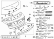 Lincoln Emblem Diagram - HP5Z-7842528-A