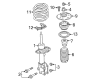 2019 Ford Police Responder Hybrid Shock Absorber Diagram - KG9Z-18124-A