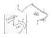 2008 Ford Explorer Sport Trac Automatic Transmission Oil Cooler Line Diagram - 7L2Z-7R081-F