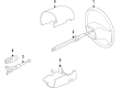 2015 Ford E-350 Super Duty Steering Angle Sensor Diagram - 9C2Z-3F818-A