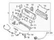 2012 Ford Fusion Battery Tray Diagram - AE5Z-10732-A