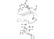 2000 Mercury Villager Engine Mount Diagram - F3XY-6A061-A
