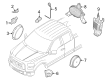 Ford F-150 Lightning Car Speakers Diagram - MU5Z-18808-C