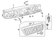 Mercury Emblem Diagram - 4W3Z-16850-AA