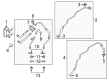 Lincoln MKZ Automatic Transmission Oil Cooler Line Diagram - DP5Z-7890-A