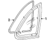 1997 Ford Crown Victoria Weather Strip Diagram - F2AZ-5429904-A