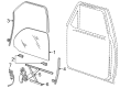 2001 Ford Explorer Sport Window Run Diagram - YL2Z-9821547-AAA