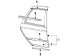 1993 Ford Taurus Door Latch Assembly Diagram - F4DZ5426412B