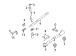 2012 Ford E-350 Super Duty Automatic Transmission Shift Levers Diagram - 7C2Z-7210-BB