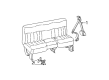 1997 Ford F-150 Seat Belt Diagram - F65Z-1860045-AAD