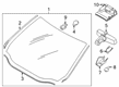 Ford Edge Windshield Diagram - HT4Z-5803100-G