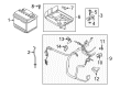 2018 Lincoln MKX Battery Terminal Diagram - BT4Z-14450-BA