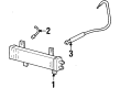 2002 Mercury Cougar Oil Cooler Hose Diagram - XS2Z-7A031-FB