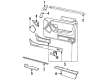 1999 Ford Taurus Car Speakers Diagram - XF1Z-18808-AA