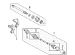 2011 Mercury Mariner Axle Shaft Diagram - 5L8Z-3A428-DB