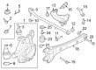 2023 Ford F-350 Super Duty Track Bar Diagram - HC3Z-3B239-A