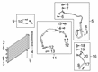 2021 Ford Bronco Sport A/C Hose Diagram - LX6Z-19D742-U