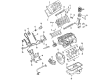 1997 Lincoln Mark VIII Engine Mount Diagram - F3LY-6038-B