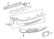 Ford Mustang Spoiler Diagram - 3R3Z-17626-AAA